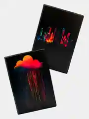 Обложка на паспорт "Neon"