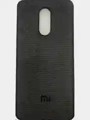 Чехол Canvas для Xiaomi Redmi 5, силиконовый, с тканевой вставкой, черный