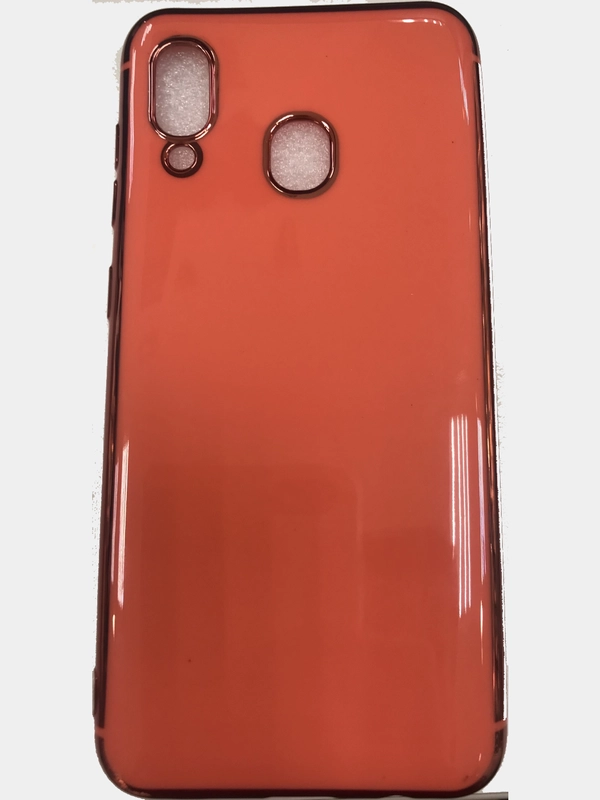 Чехол на Samsung A20/ A30/ M10s, глянцевый, коралловый