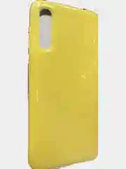 Чехол Samsung A50 / A30s / A50s, силикон, 2 мм, желтый