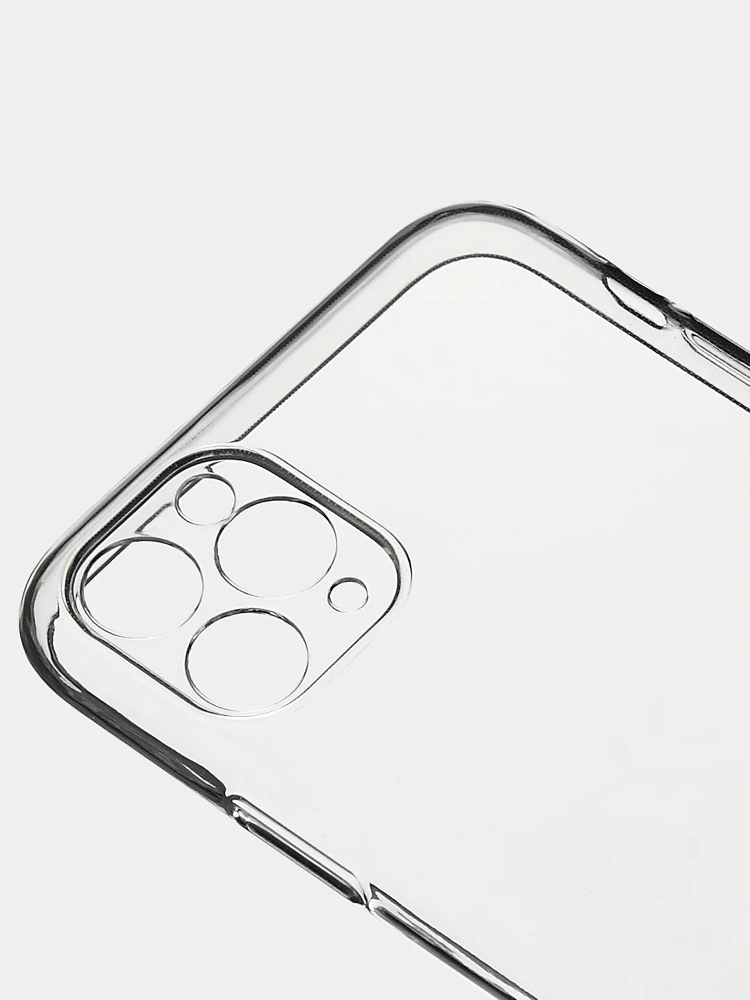 Чехол для iPhone 11 ProMax прозрачный силиконовый