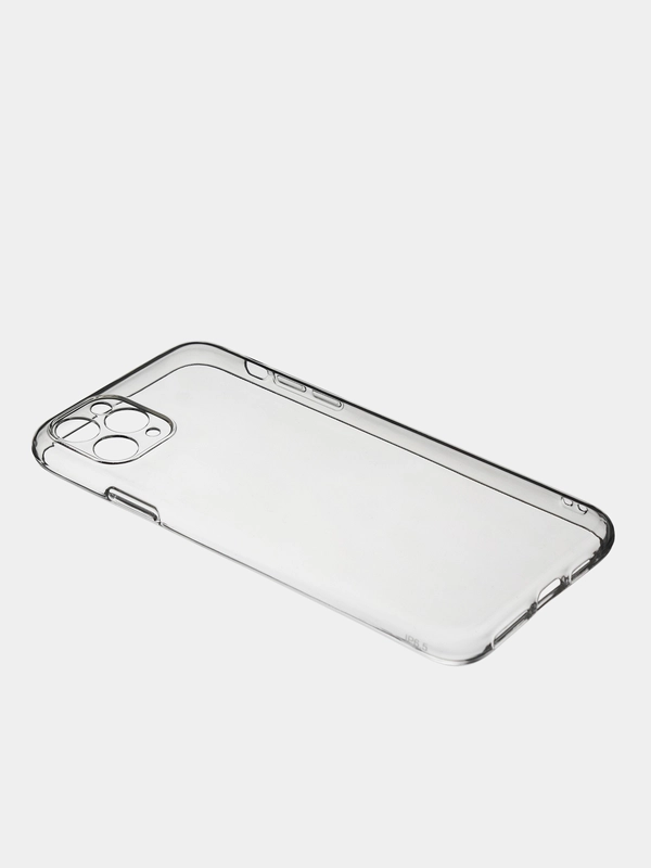 Чехол для iPhone 11 ProMax прозрачный силиконовый