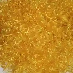 Горчичный парик кудрявый длинный  обьемный
