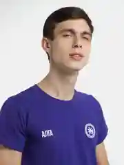 Синий футболка базовая "Алга" Tatarstan