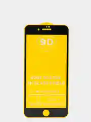 Защитное стекло 9D для iPhone 7 Plus / 8 Plus с черной рамкой (Айфон 7 Plus / 8 Plus)