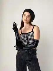 Перчатки из экокожи