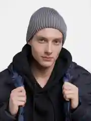 Серый шапка мужская  Алга