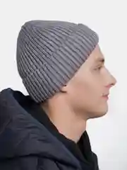 Серый шапка мужская  Алга