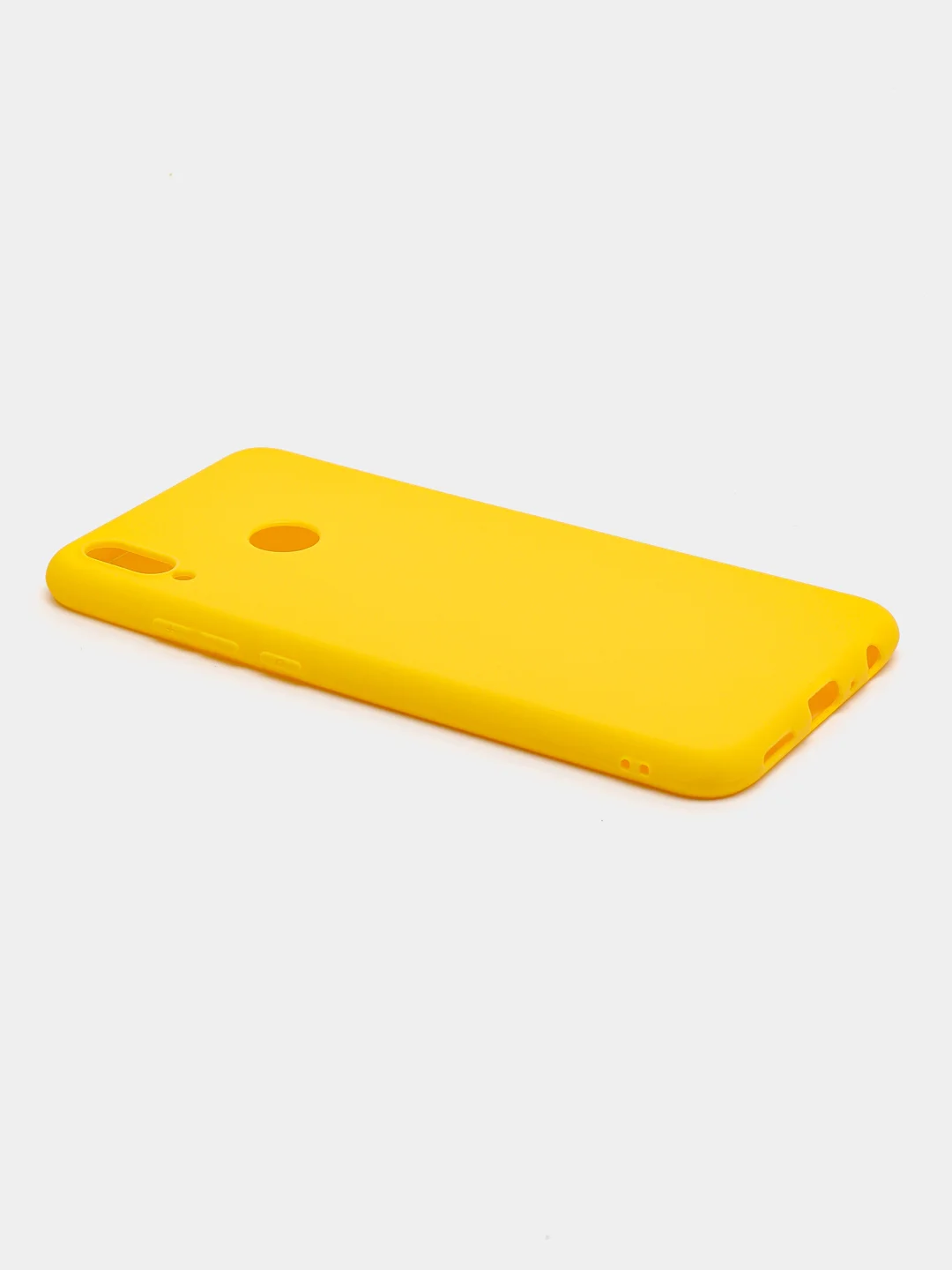 Желтый чехол Honor 8x силиконовый