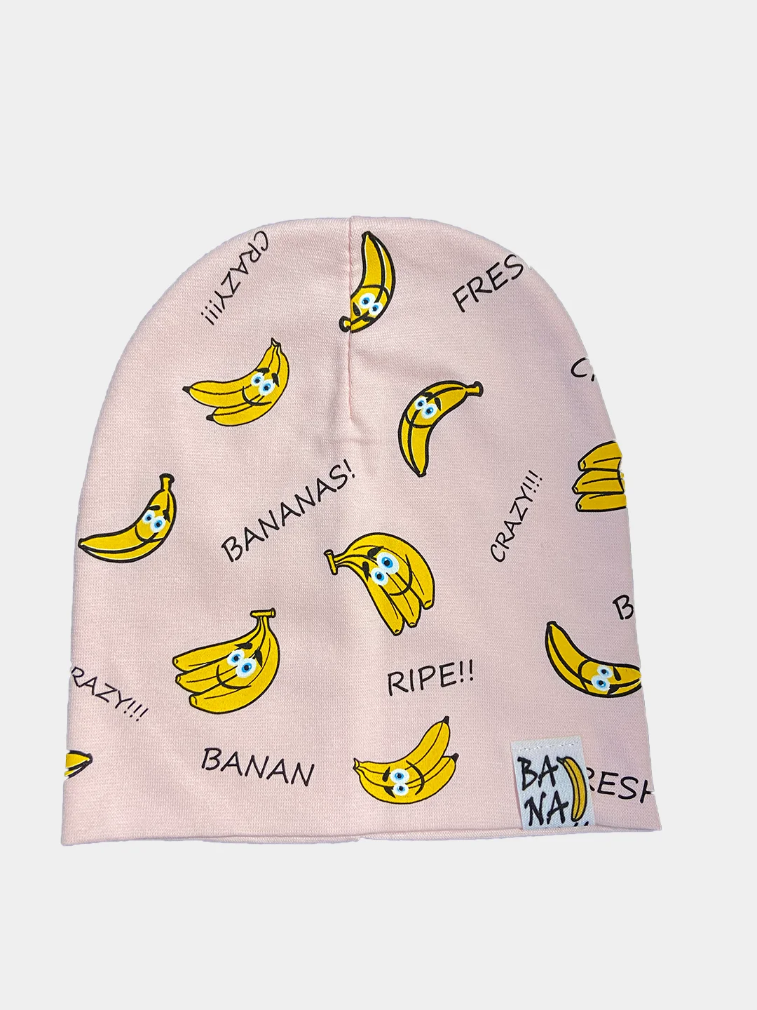 Конфетный шапка с принтом BANANA