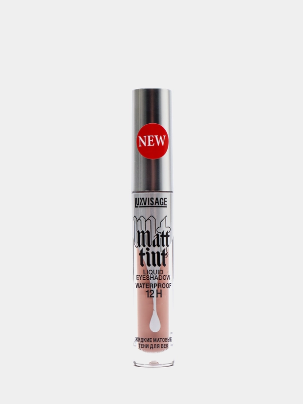 LUXVISAGE/Жидкие матовые тени для век Matt tint waterproof 12H тон 102 Dusty Rose