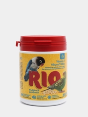 RIO Витаминно-минеральные гранулы для волнистых и средних попугаев, 120 г