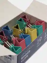 Зажимы для бумаг GLOBUS, 12 штук, 19 мм, цветные