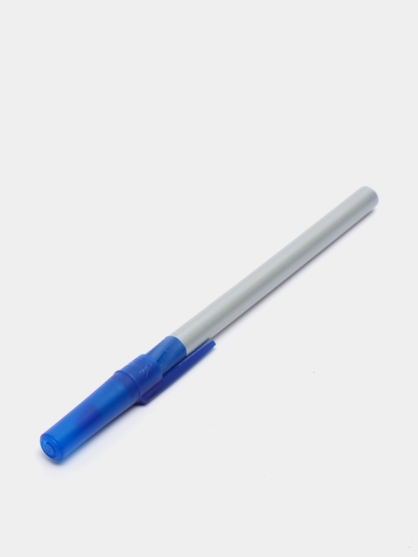 Ручка шариковая, синяя, тонкое письмо, резиновый упор, BIC Round Stic Exact