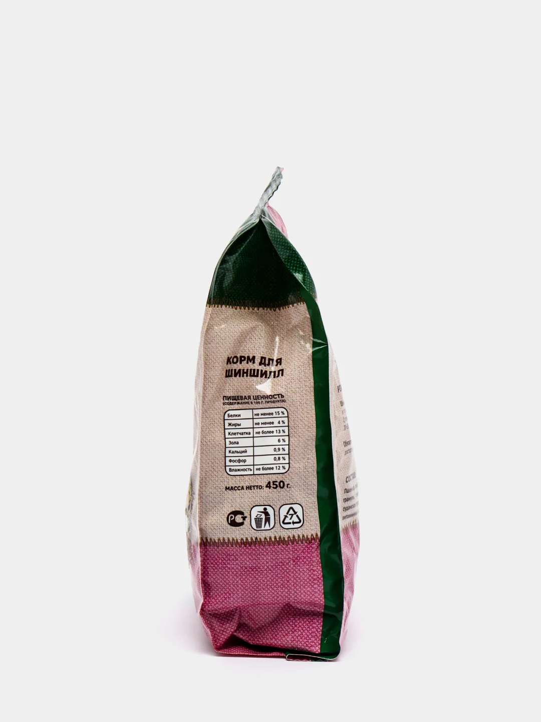 Корм Triol Original для шиншилл, 450 г