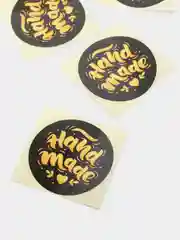 Набор наклеек для бизнеса Hand made, 4 х 4 см