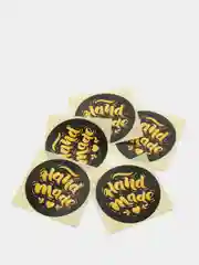 Набор наклеек для бизнеса Hand made, 4 х 4 см