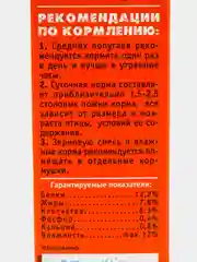 Корм Веселый попугай (Зоомир) отборное зерно для средних попугаев, 450 г