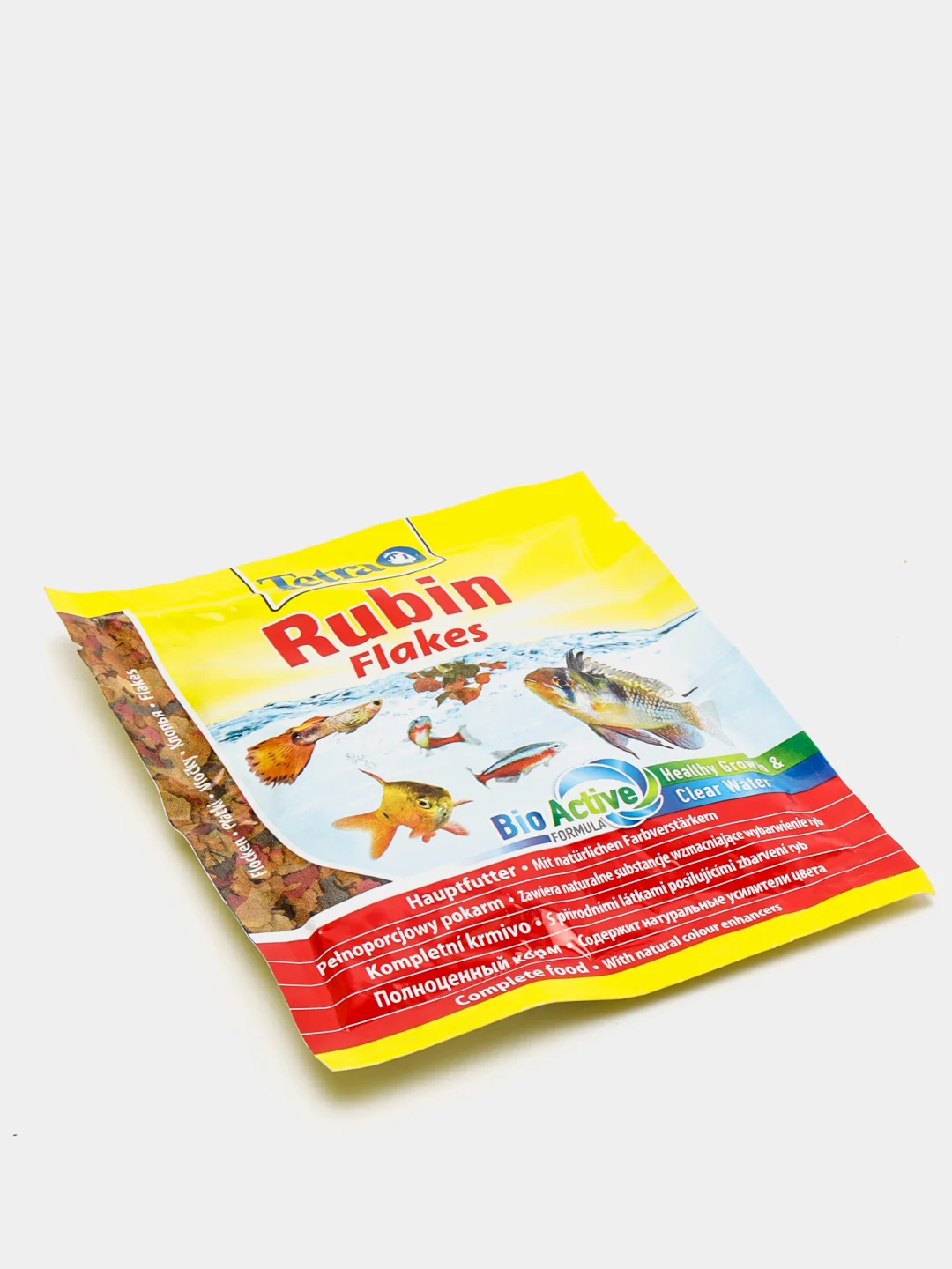 Tetra Rubin Flakes корм в хлопьях для улучшения окраса всех видов рыб, 12 г