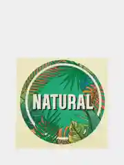 Набор наклеек для бизнеса Natural, 4 х 4 см