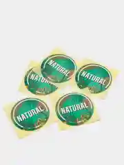 Набор наклеек для бизнеса Natural, 4 х 4 см