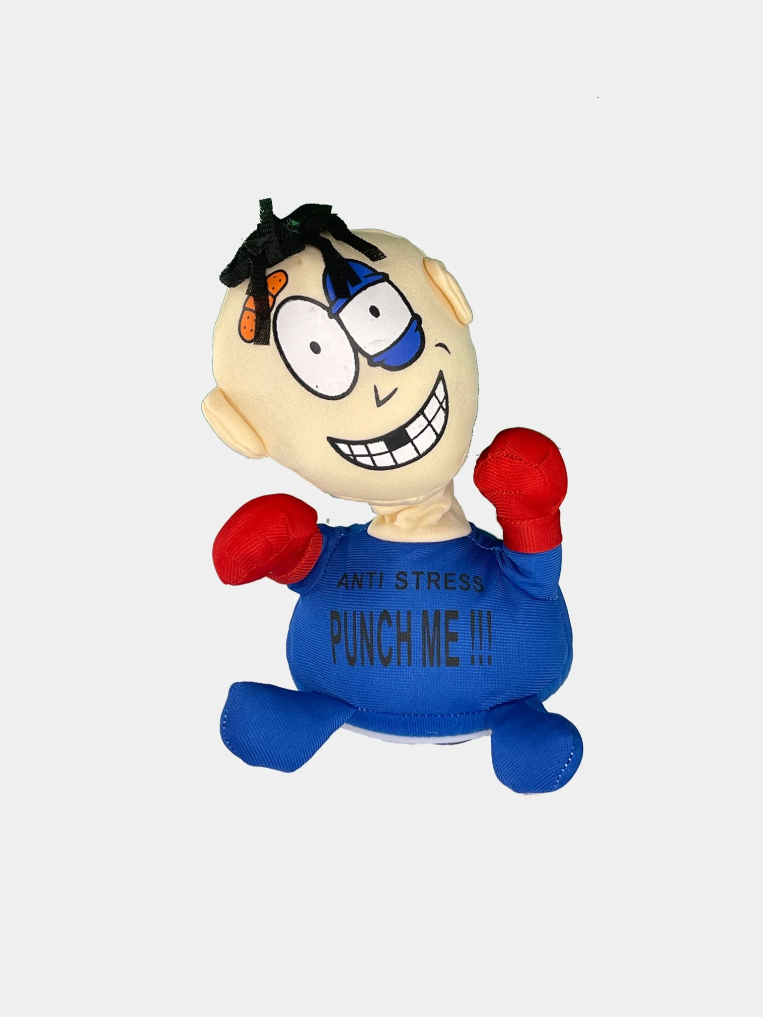 Синий игрушка антистресс - "ударь меня"