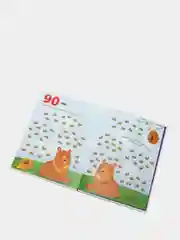 Книга для детей обучающая "Считаем до 100" 32 стр. 215х280 мм. Проф-Прес