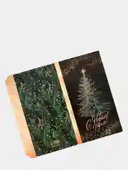Желтый обертка для шоколада, открытка на праздник