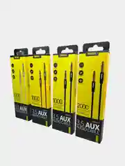 Аудиокабель REMAX L100 3,5 мм AUX Jack Cable 1м, 2м круглый кабель Jack 3,5 - Джек 3.5