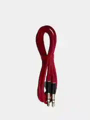 Красный аудиокабель REMAX L100 3,5 мм AUX Jack Cable 1м, 2м круглый кабель Jack 3,5 - Джек 3.5