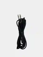 Черный аудиокабель REMAX L100 3,5 мм AUX Jack Cable 1м, 2м круглый кабель Jack 3,5 - Джек 3.5