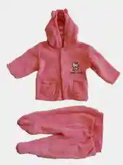 Тёмно-розовый костюм для девочки