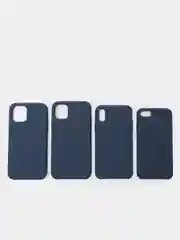 Серый меланж чехол для iPhone 12, 11, 7, 8, Pro, Max, Plus силиконовый айфон