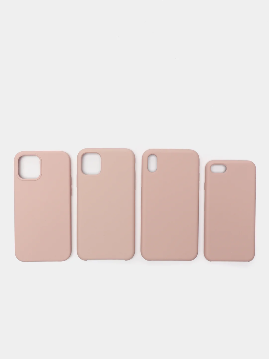 Серебряный чехол для iPhone 12, 11, 7, 8, Pro, Max, Plus силиконовый айфон