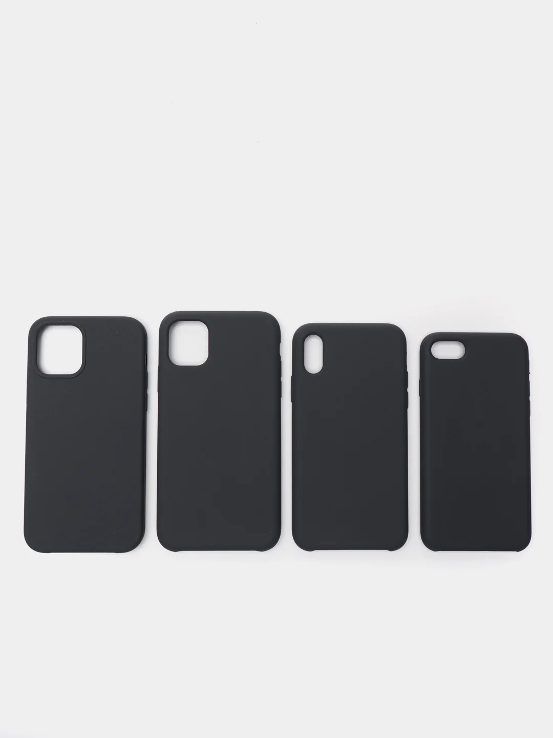 Угольный чехол для iPhone 12, 11, 7, 8, Pro, Max, Plus силиконовый айфон