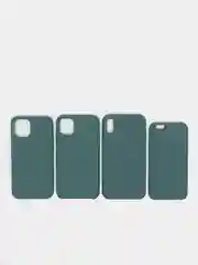 Лесной зеленый чехол для iPhone 12, 11, 7, 8, Pro, Max, Plus силиконовый айфон
