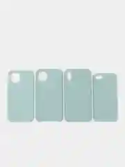 Мятный чехол для iPhone 12, 11, 7, 8, Pro, Max, Plus силиконовый айфон