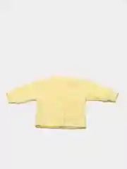 Желтый кофточка для новорожденного