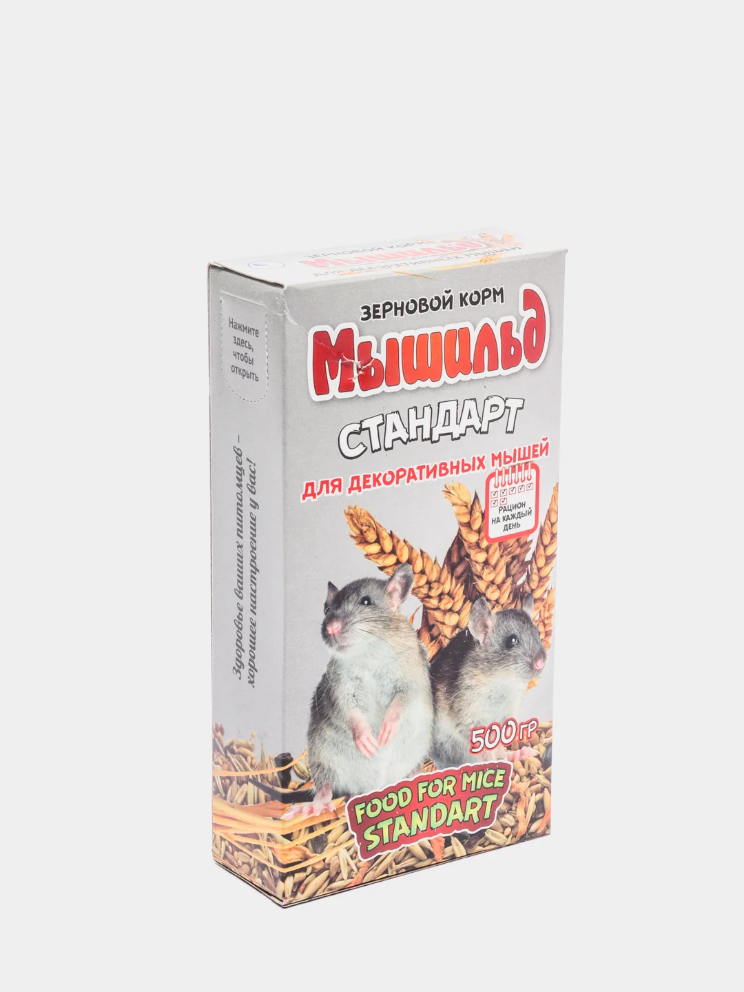 Корм для декоративных мышей "Мышильд", 500 г