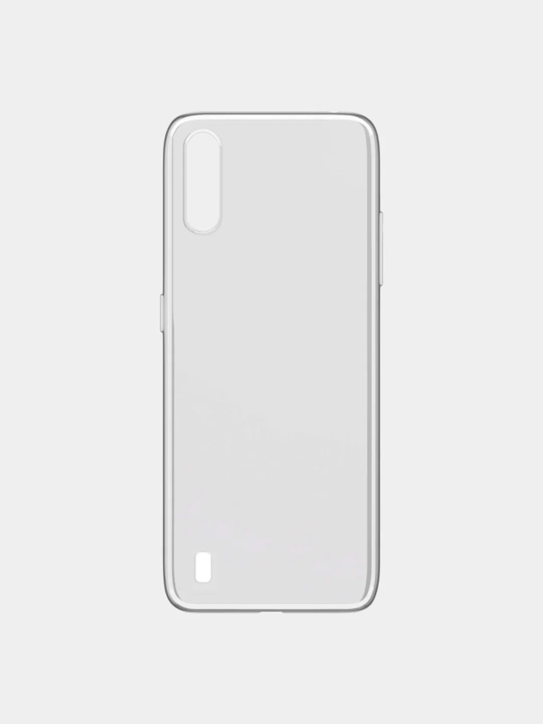 Силиконовая накладка "Svekla", для Samsung A01 (A015F), прозрачная