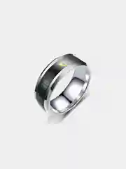 Серебряный кольцо температурное