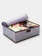 Фиолетовый органайзер для белья, 12+1 ячеек, 6 цветов