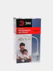 Белый настольный светильник NLED-452-9W-W ЭРА со светодиодами(LED)Оснащен сенсорным управлением
