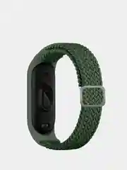 Зелёный хаки ремешок монобраслет для Xiaomi Mi Band 3 4 5 6