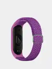 Аметистовый ремешок монобраслет для Xiaomi Mi Band 3 4 5 6
