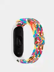 Светло-оранжевый ремешок монобраслет для Xiaomi Mi Band 3 4 5 6