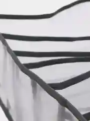 Серый органайзер для белья сетка