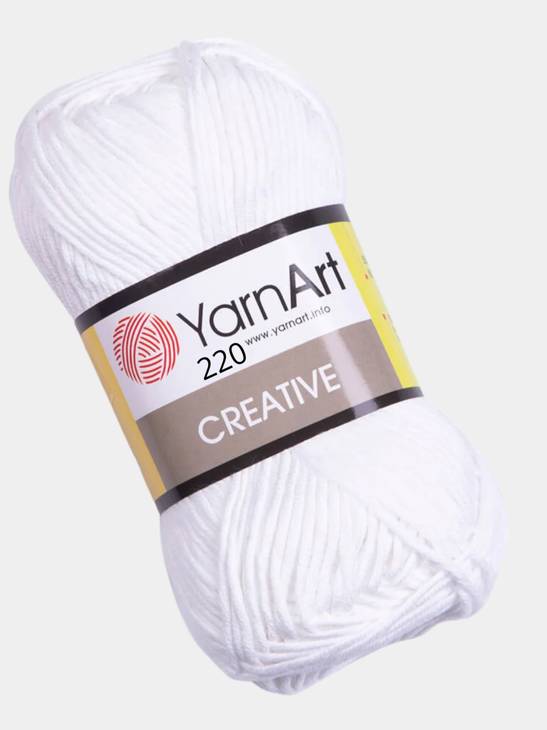 Прозрачный пряжа YarnArt Creative, 50 г, 85 м, 100% хлопок