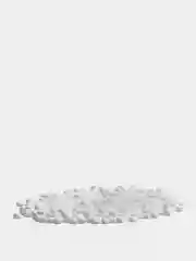 Белый чешский бисер Preciosa 10/0, Natural opaque (10, 50 грамм)