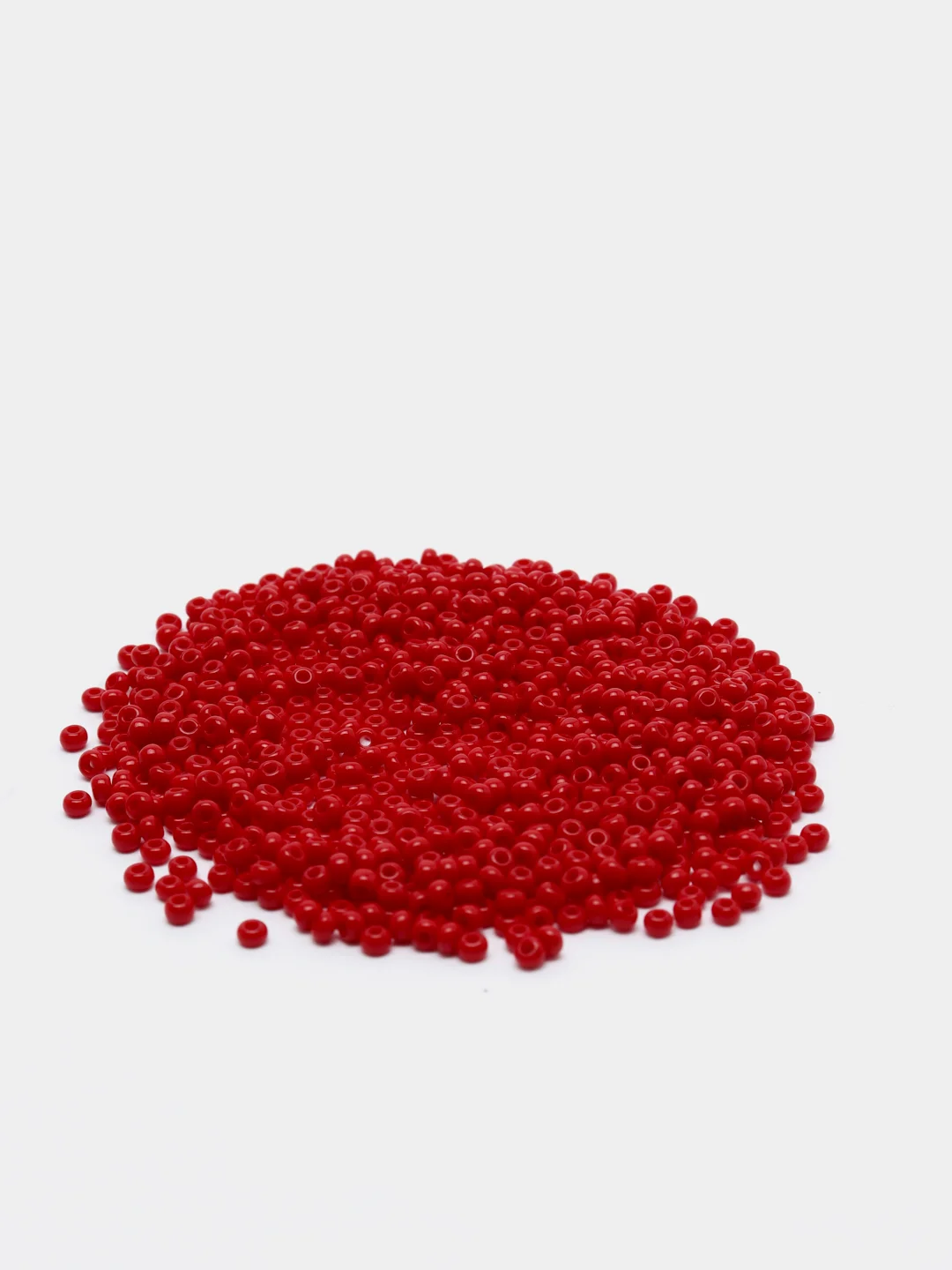 Багровый чешский бисер Preciosa 10/0, Natural opaque (10, 50 грамм)
